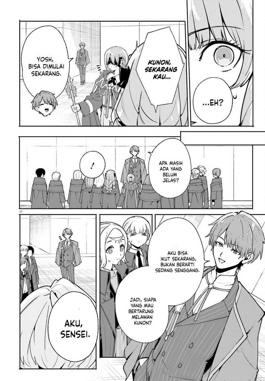 Majutsushi Kunon wa Miete Iru Chap 35.2 - Next Chap 36.2