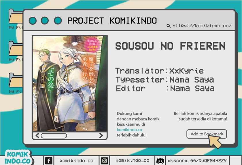Sousou no Frieren Chap 53 - Next Chap 54
