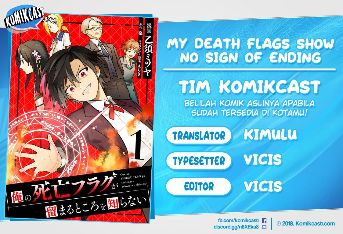 My Death Flags Show No Sign of Ending Chap 9 - Next Chap 10