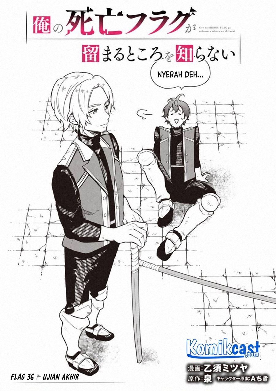 My Death Flags Show No Sign of Ending Chap 36 - Next Chap 37