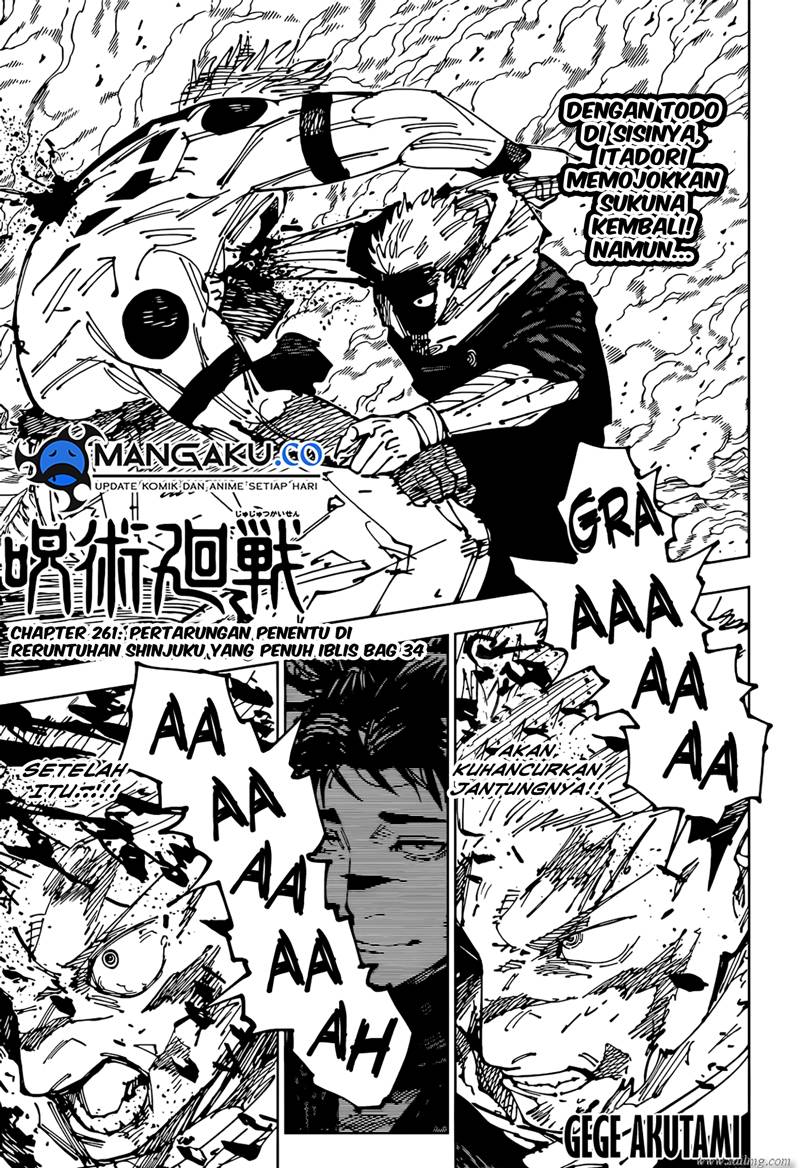 Jujutsu Kaisen Chap 261 - Next Chap 262