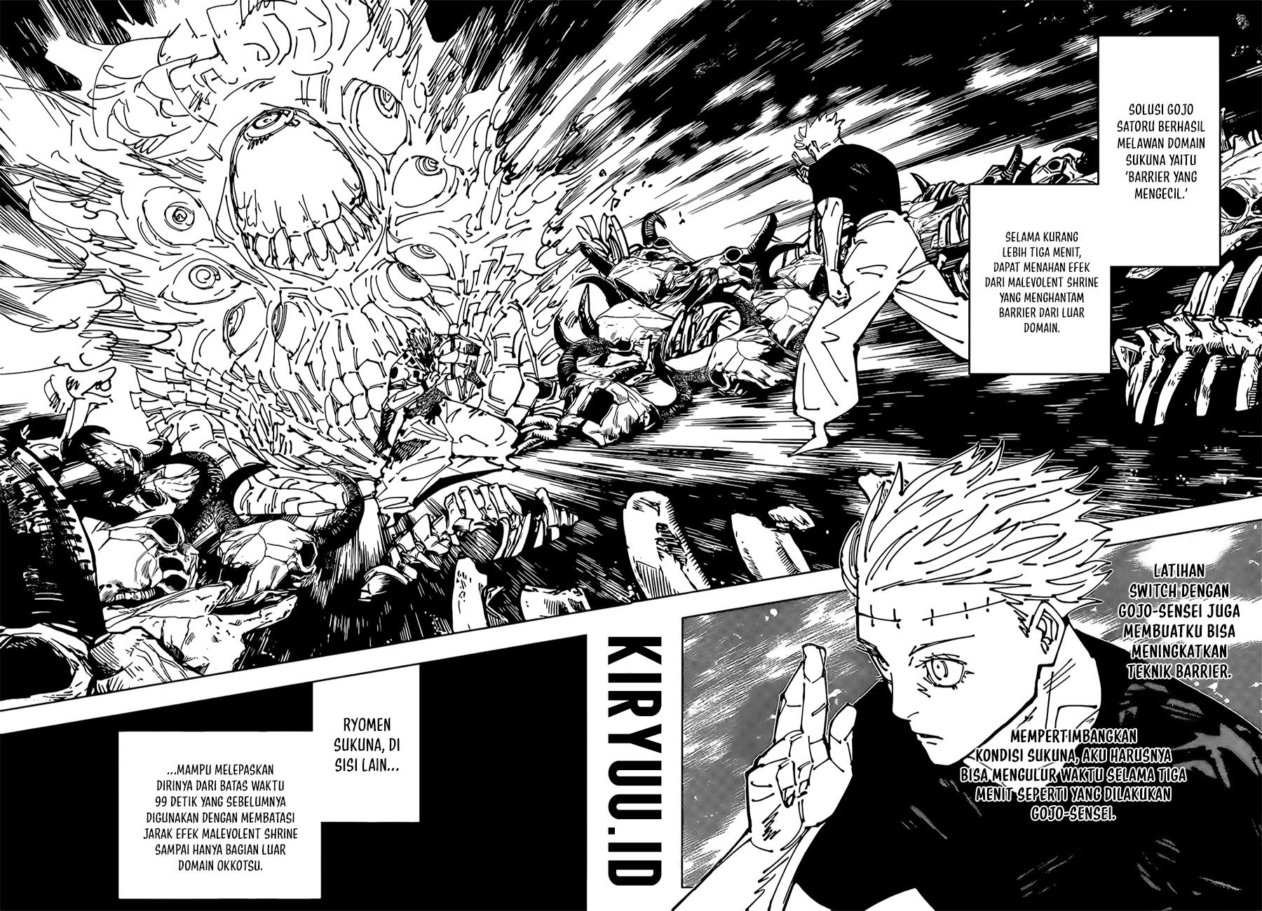 Jujutsu Kaisen Chap 262 - Next Chap 263
