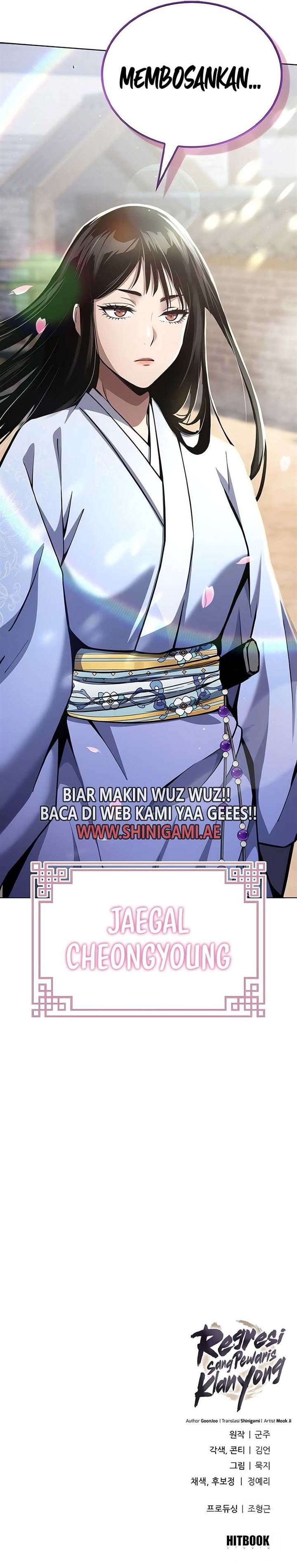 Regression of the Yong Clan Heir Chap 16 - Next Chap 17