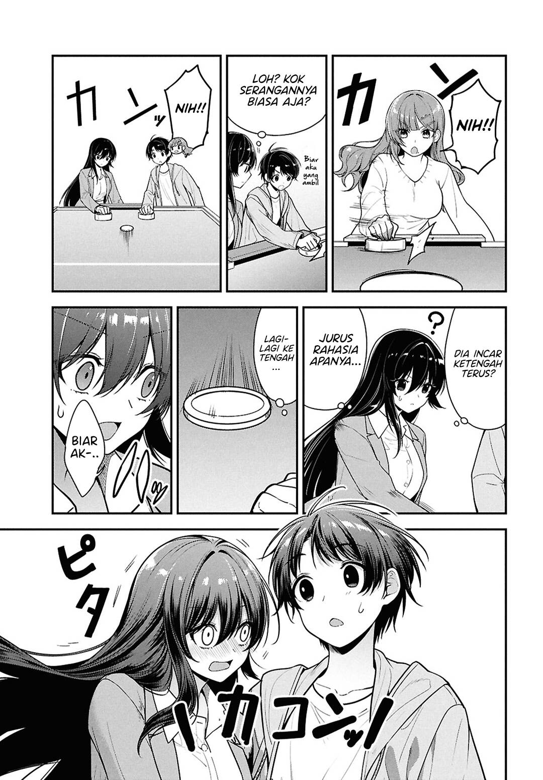 Tonari no Seki no Yankee Shimizu-san ga Kami o Kuroku Sometekita Chap 7 - Next Chap 8