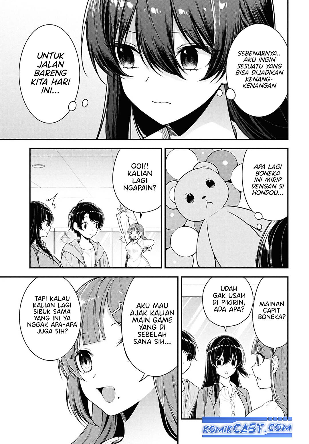 Tonari no Seki no Yankee Shimizu-san ga Kami o Kuroku Sometekita Chap 7 - Next Chap 8