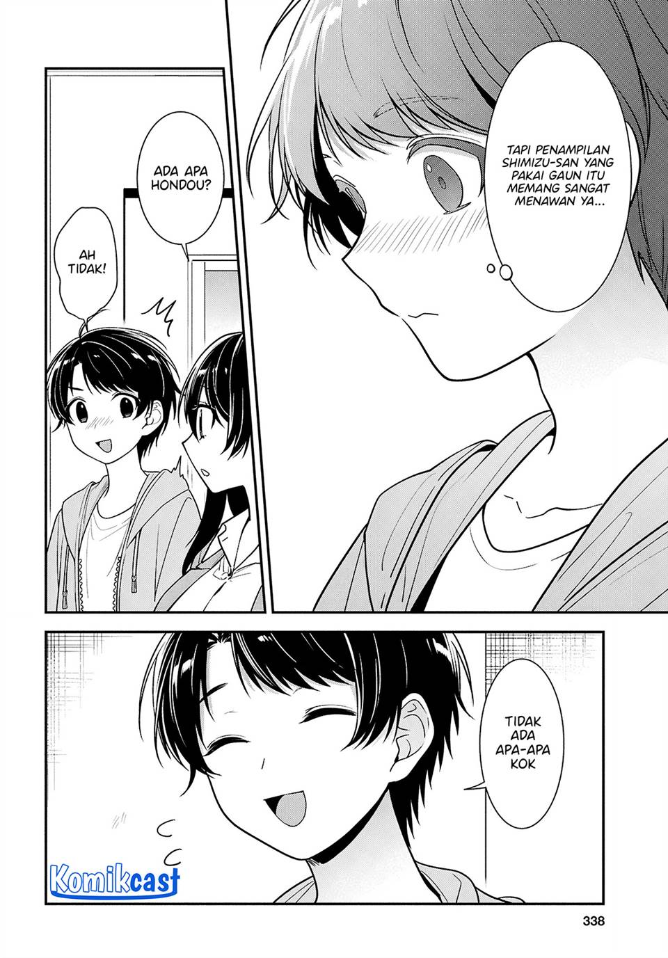 Tonari no Seki no Yankee Shimizu-san ga Kami o Kuroku Sometekita Chap 6 - Next Chap 7