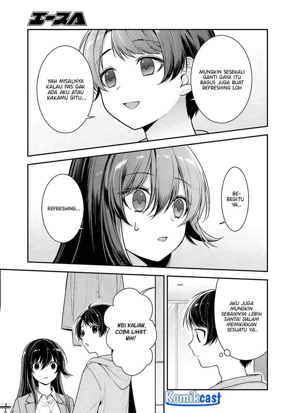 Tonari no Seki no Yankee Shimizu-san ga Kami o Kuroku Sometekita Chap 6 - Next Chap 7
