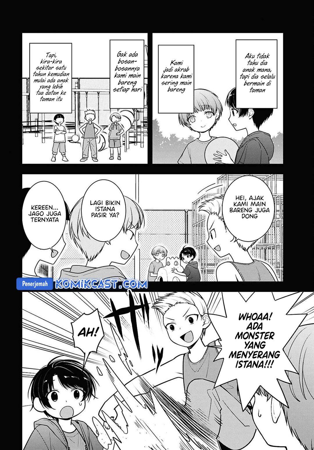 Tonari no Seki no Yankee Shimizu-san ga Kami o Kuroku Sometekita Chap 8 - Next Chap 9