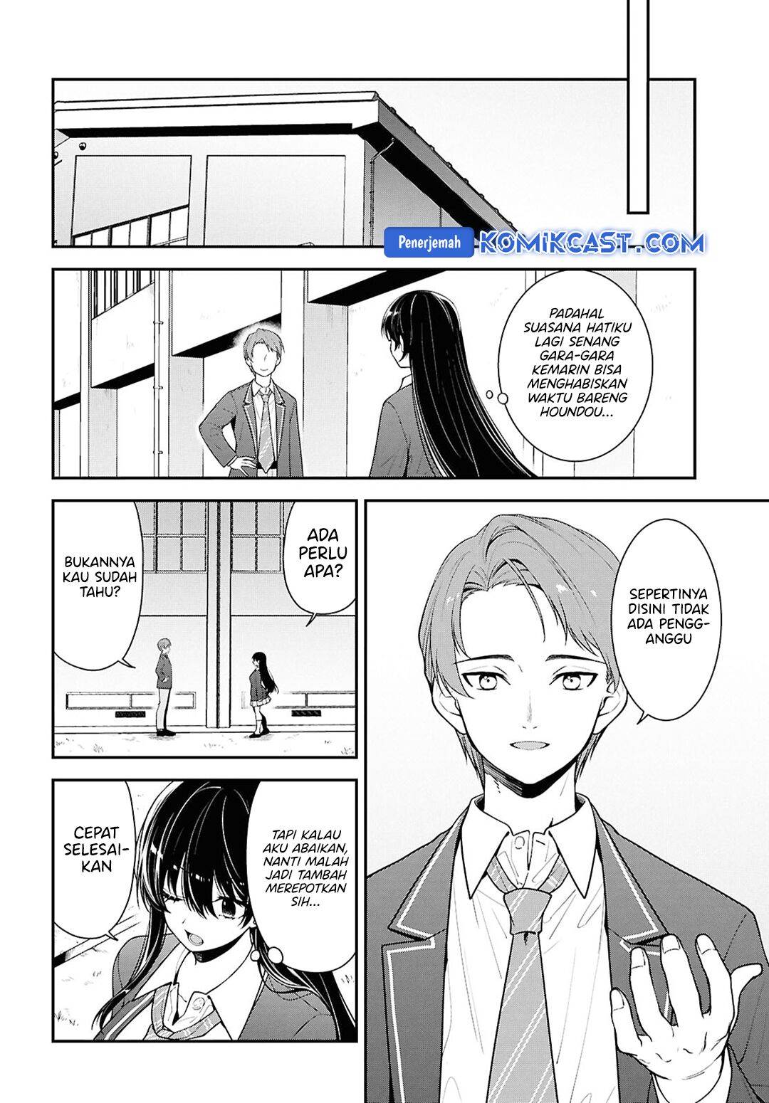 Tonari no Seki no Yankee Shimizu-san ga Kami o Kuroku Sometekita Chap 9 - Next Chap 10