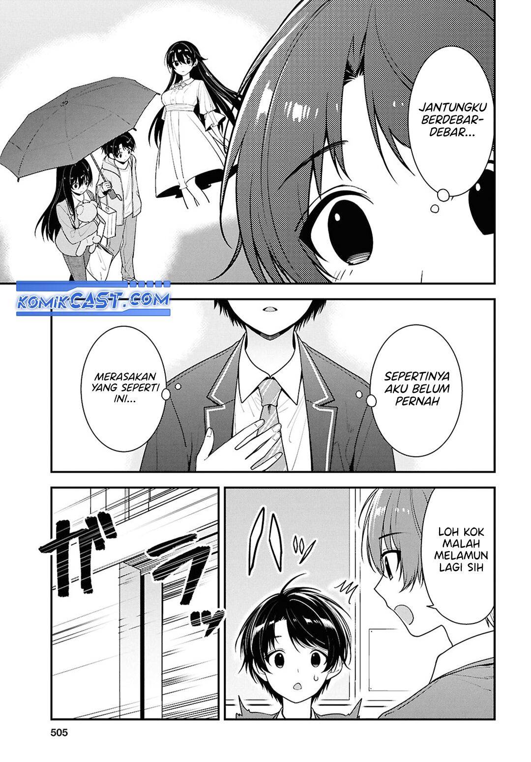 Tonari no Seki no Yankee Shimizu-san ga Kami o Kuroku Sometekita Chap 9 - Next Chap 10