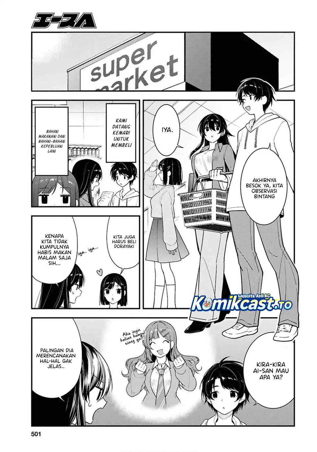 Tonari no Seki no Yankee Shimizu-san ga Kami o Kuroku Sometekita Chap 13 - Next Chap 14