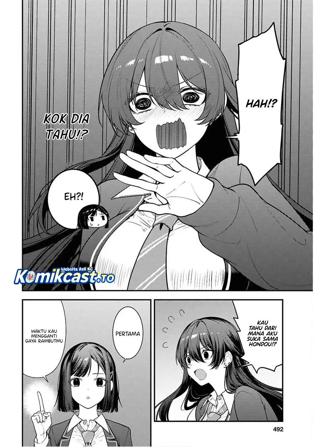 Tonari no Seki no Yankee Shimizu-san ga Kami o Kuroku Sometekita Chap 13 - Next Chap 14