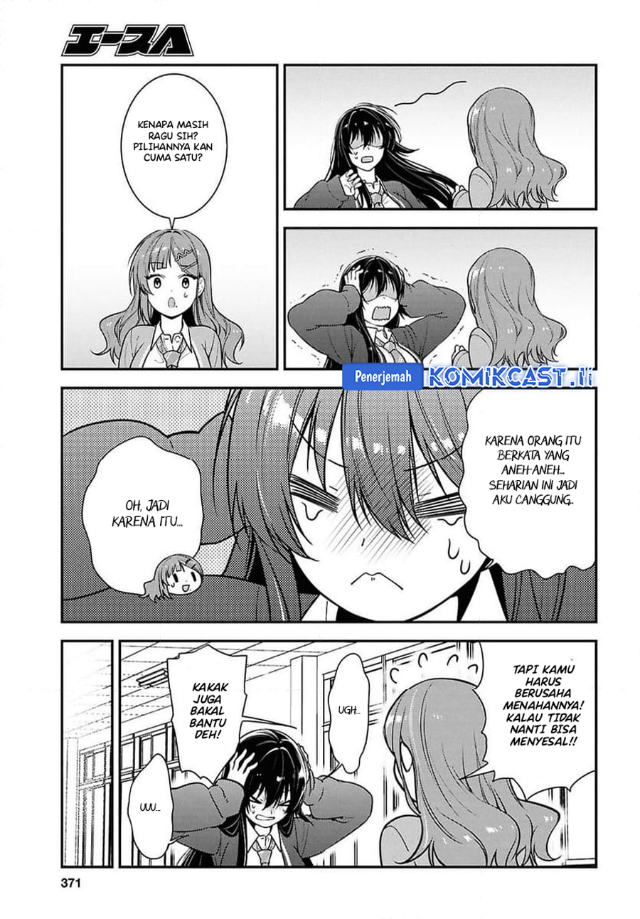 Tonari no Seki no Yankee Shimizu-san ga Kami o Kuroku Sometekita Chap 10 - Next Chap 11