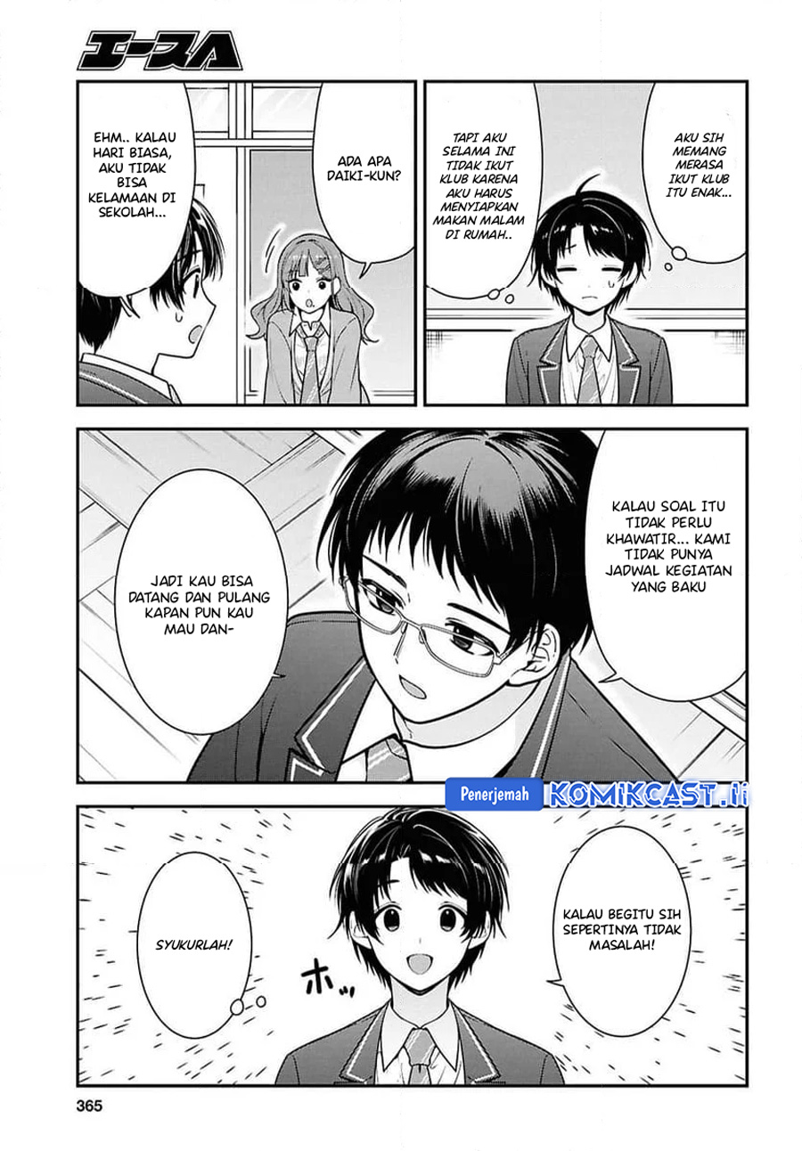 Tonari no Seki no Yankee Shimizu-san ga Kami o Kuroku Sometekita Chap 10 - Next Chap 11