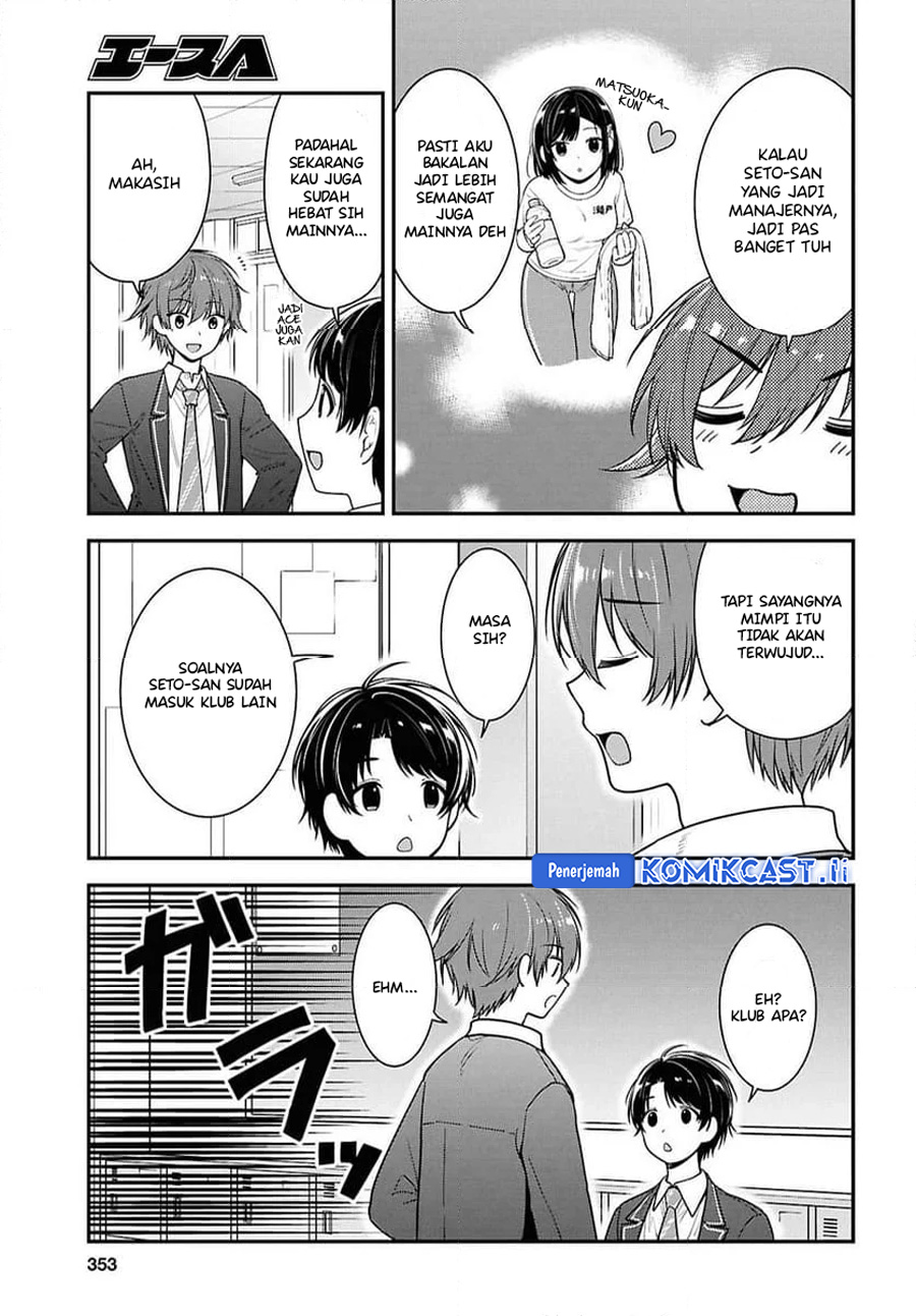 Tonari no Seki no Yankee Shimizu-san ga Kami o Kuroku Sometekita Chap 10 - Next Chap 11