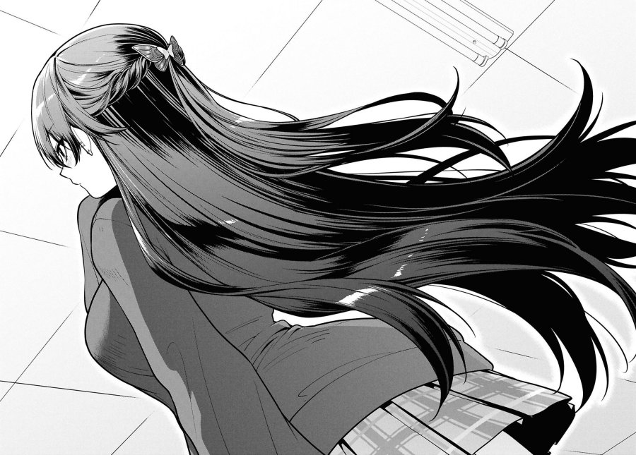 Tonari no Seki no Yankee Shimizu-san ga Kami o Kuroku Sometekita Chap 11 - Next Chap 12