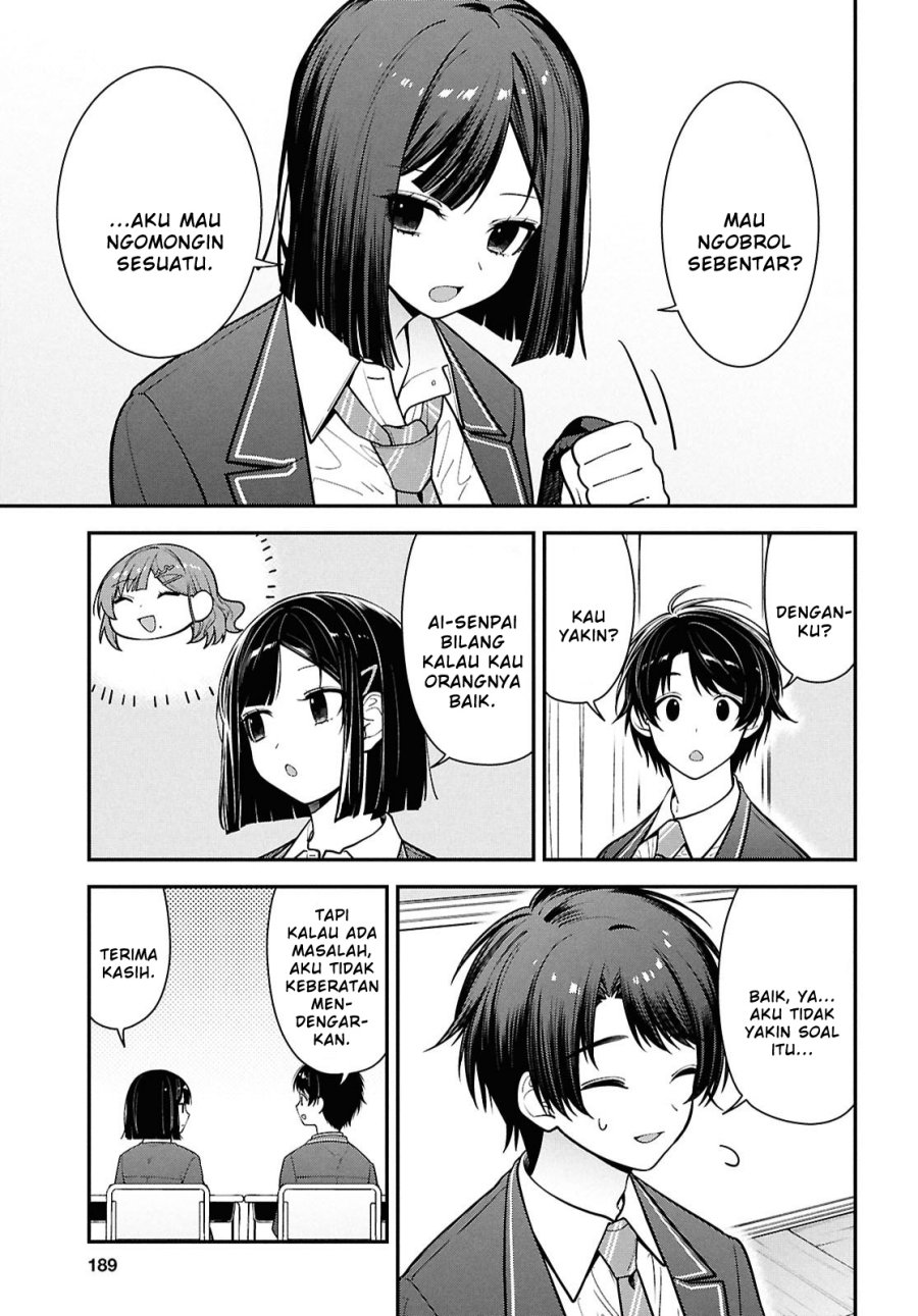 Tonari no Seki no Yankee Shimizu-san ga Kami o Kuroku Sometekita Chap 11 - Next Chap 12