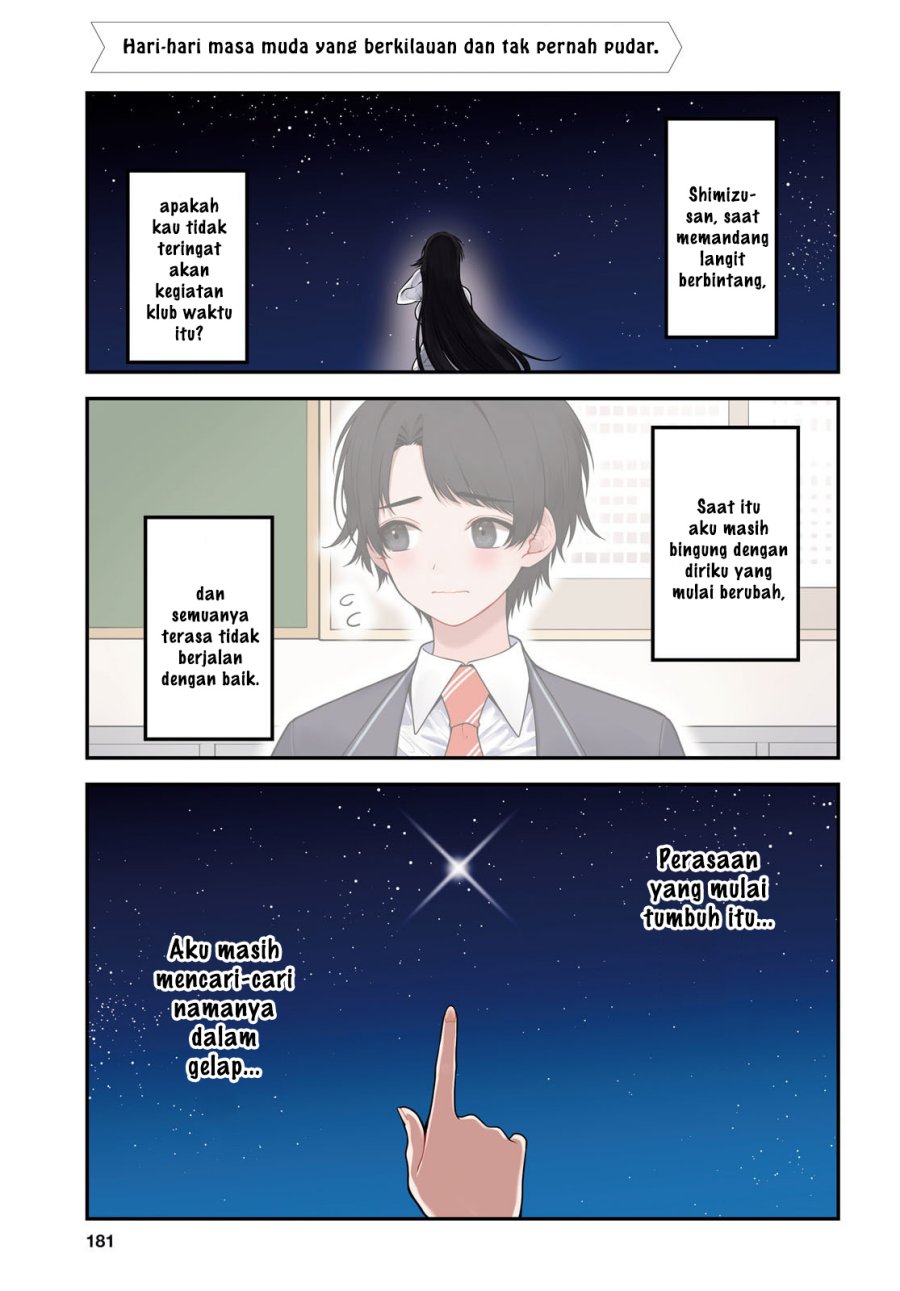 Tonari no Seki no Yankee Shimizu-san ga Kami o Kuroku Sometekita Chap 11 - Next Chap 12