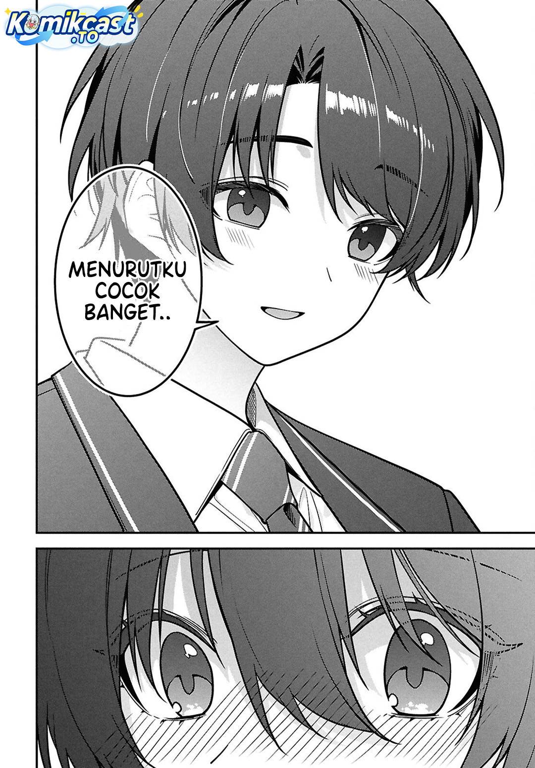 Tonari no Seki no Yankee Shimizu-san ga Kami o Kuroku Sometekita Chap 14 - Next Chap 15