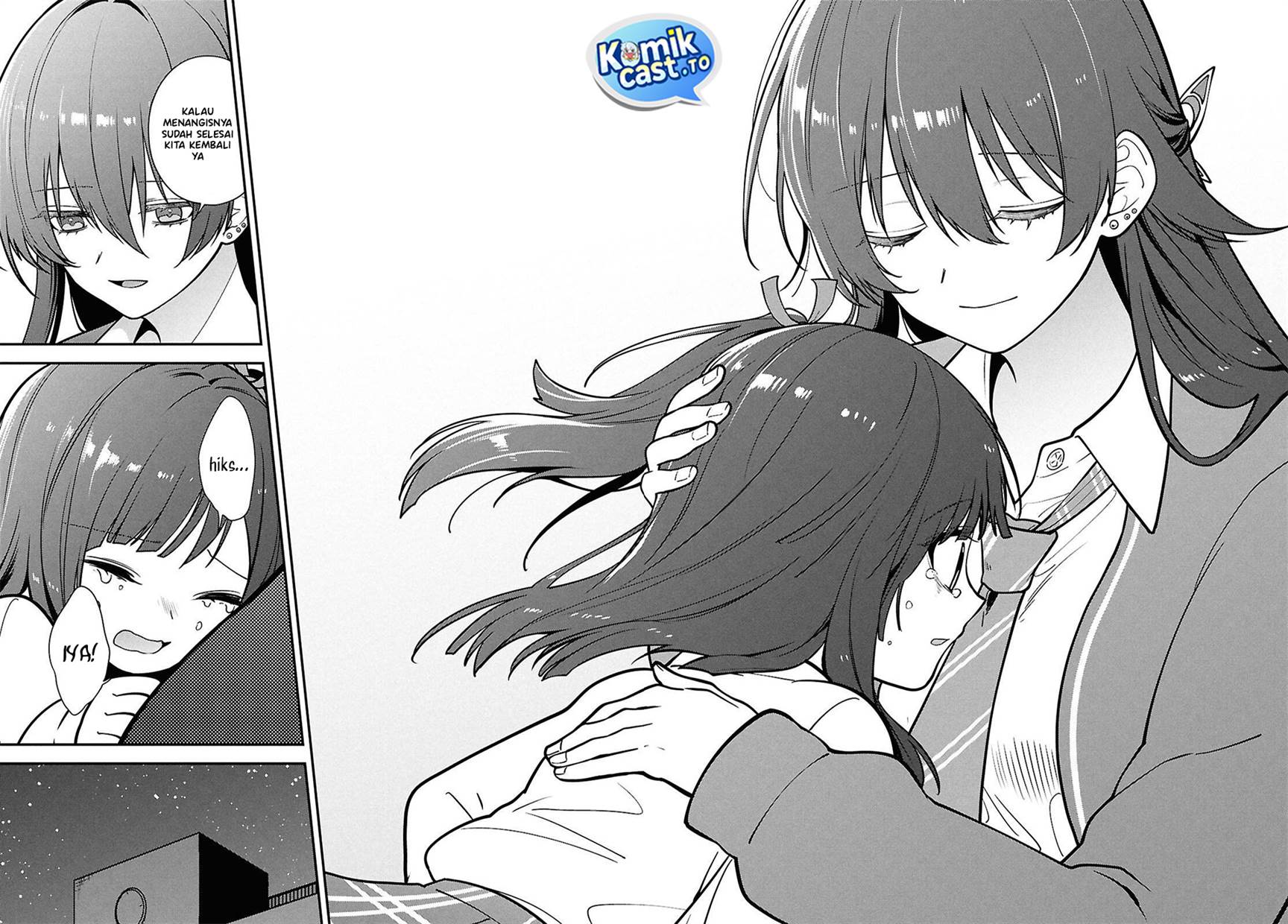 Tonari no Seki no Yankee Shimizu-san ga Kami o Kuroku Sometekita Chap 15 - Next Chap 16