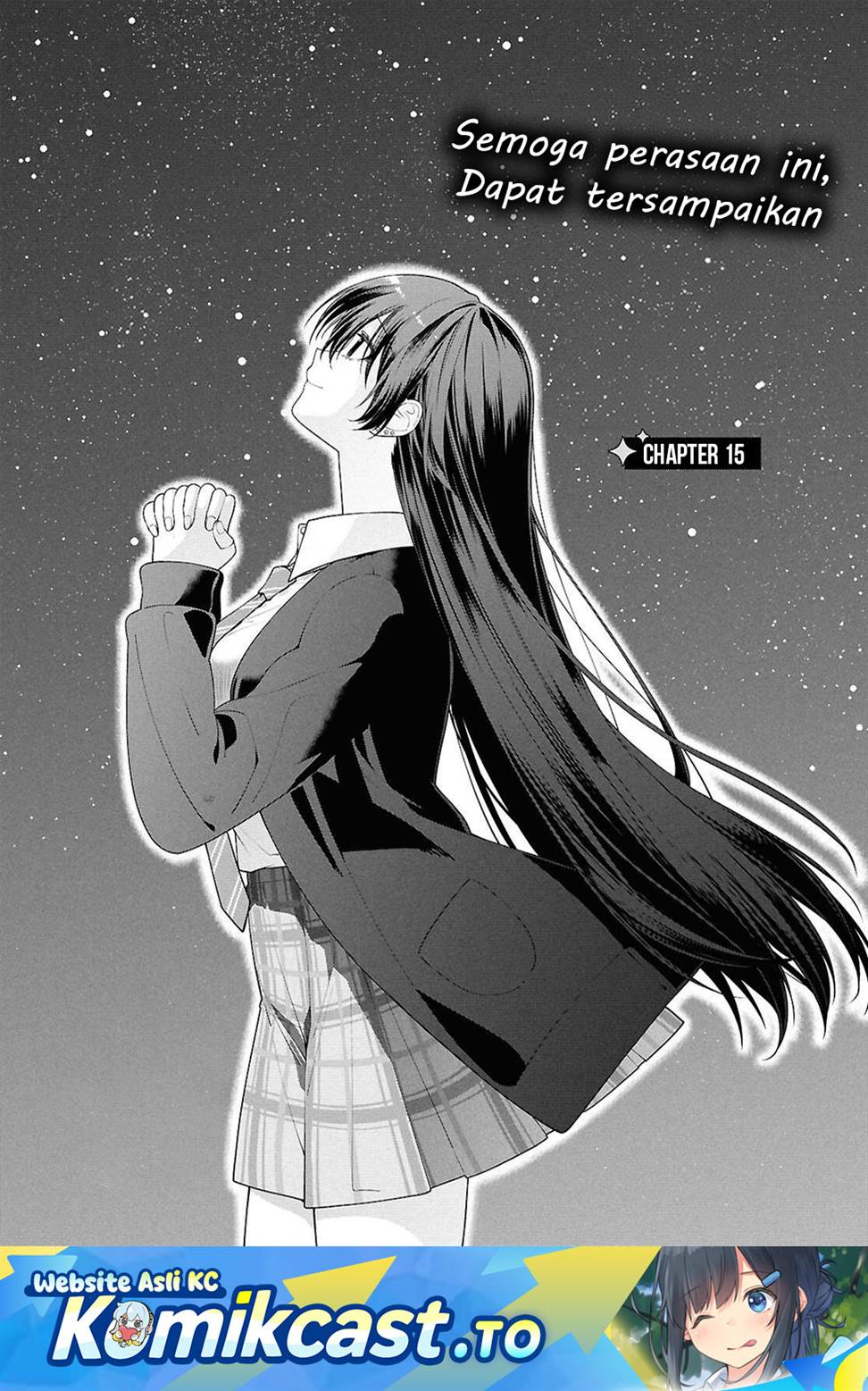 Tonari no Seki no Yankee Shimizu-san ga Kami o Kuroku Sometekita Chap 15 - Next Chap 16