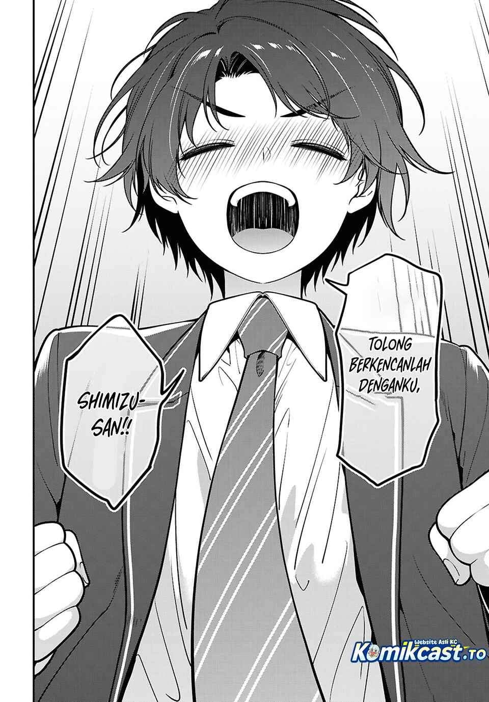 Tonari no Seki no Yankee Shimizu-san ga Kami o Kuroku Sometekita Chap 19 - Next Chap 20