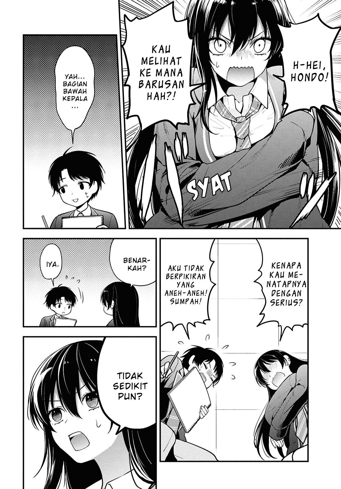 Tonari no Seki no Yankee Shimizu-san ga Kami o Kuroku Sometekita Chap 1 - Next Chap 2