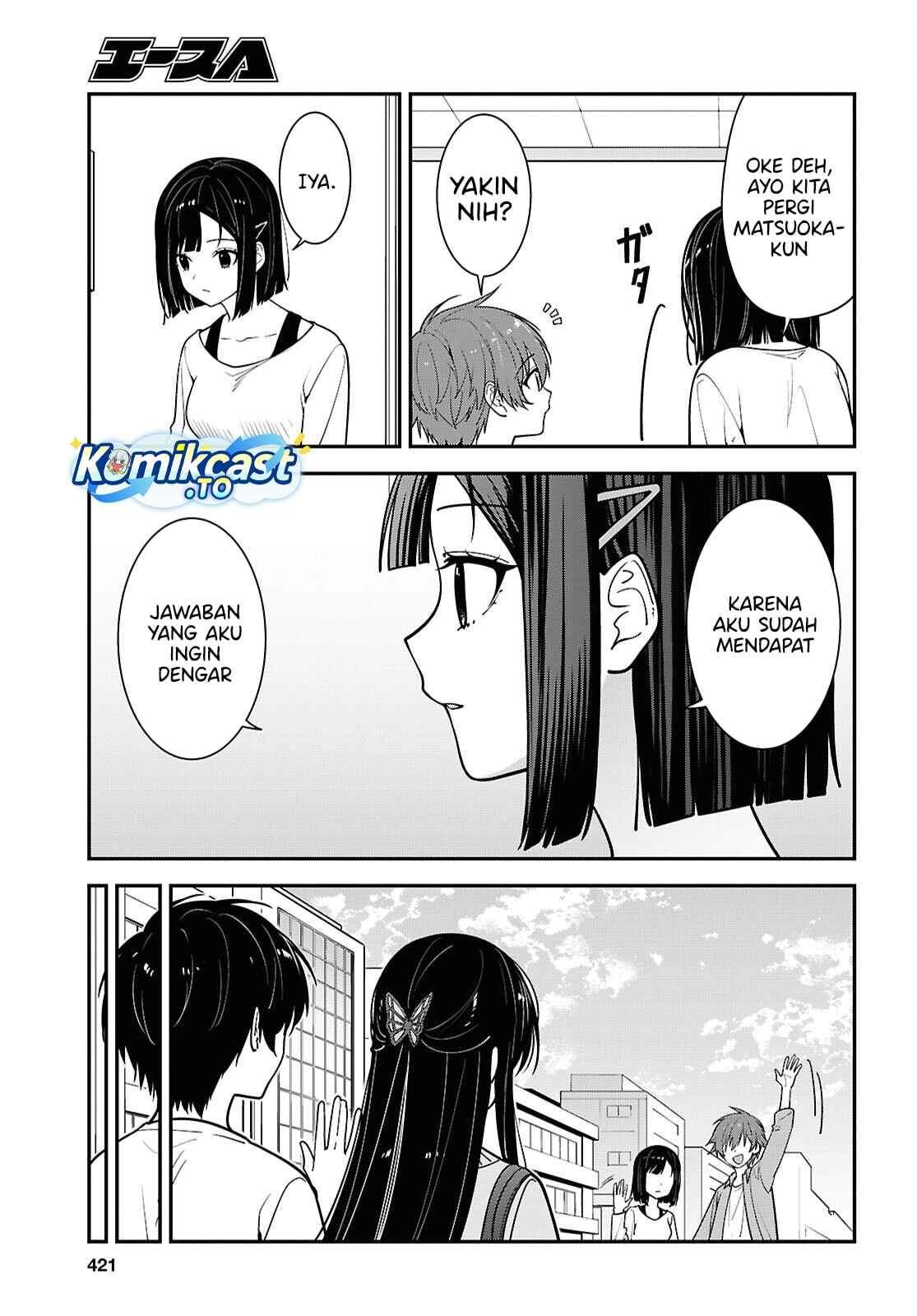 Tonari no Seki no Yankee Shimizu-san ga Kami o Kuroku Sometekita Chap 21 - Next Chap 22