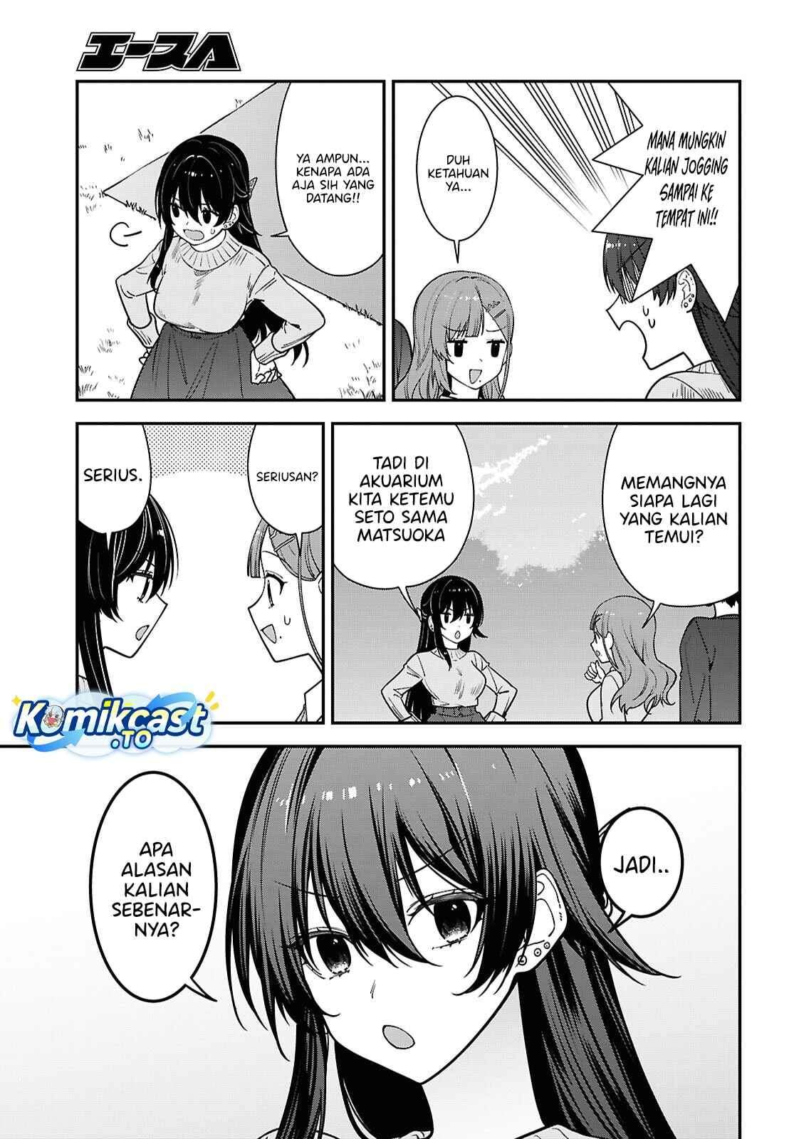 Tonari no Seki no Yankee Shimizu-san ga Kami o Kuroku Sometekita Chap 21 - Next Chap 22