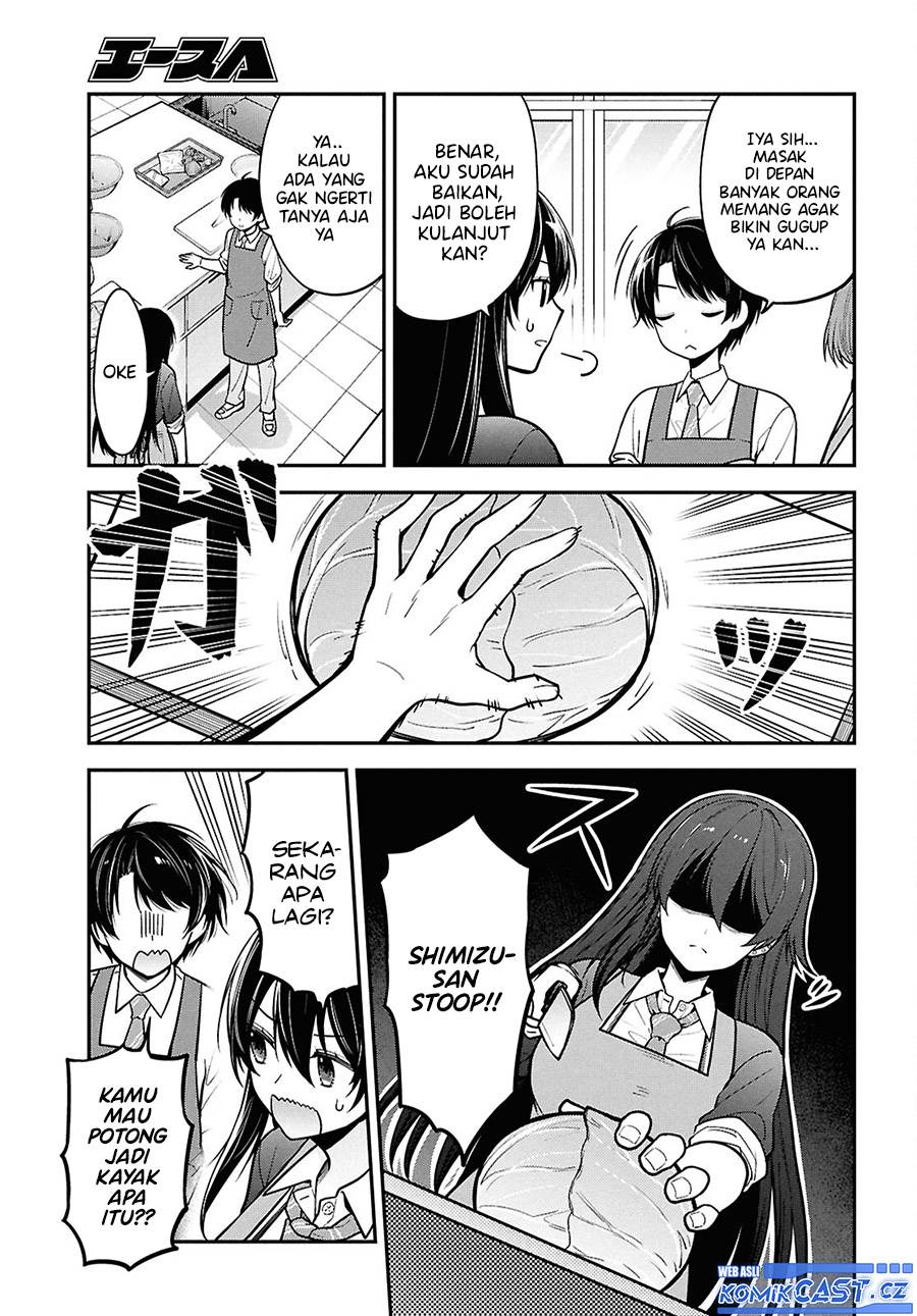 Tonari no Seki no Yankee Shimizu-san ga Kami o Kuroku Sometekita Chap 2 - Next Chap 3