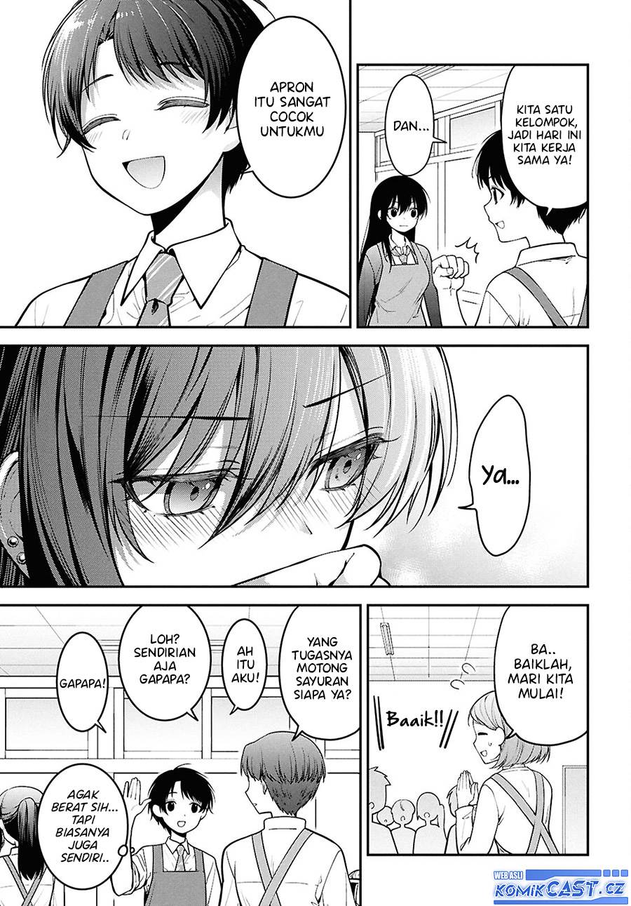 Tonari no Seki no Yankee Shimizu-san ga Kami o Kuroku Sometekita Chap 2 - Next Chap 3