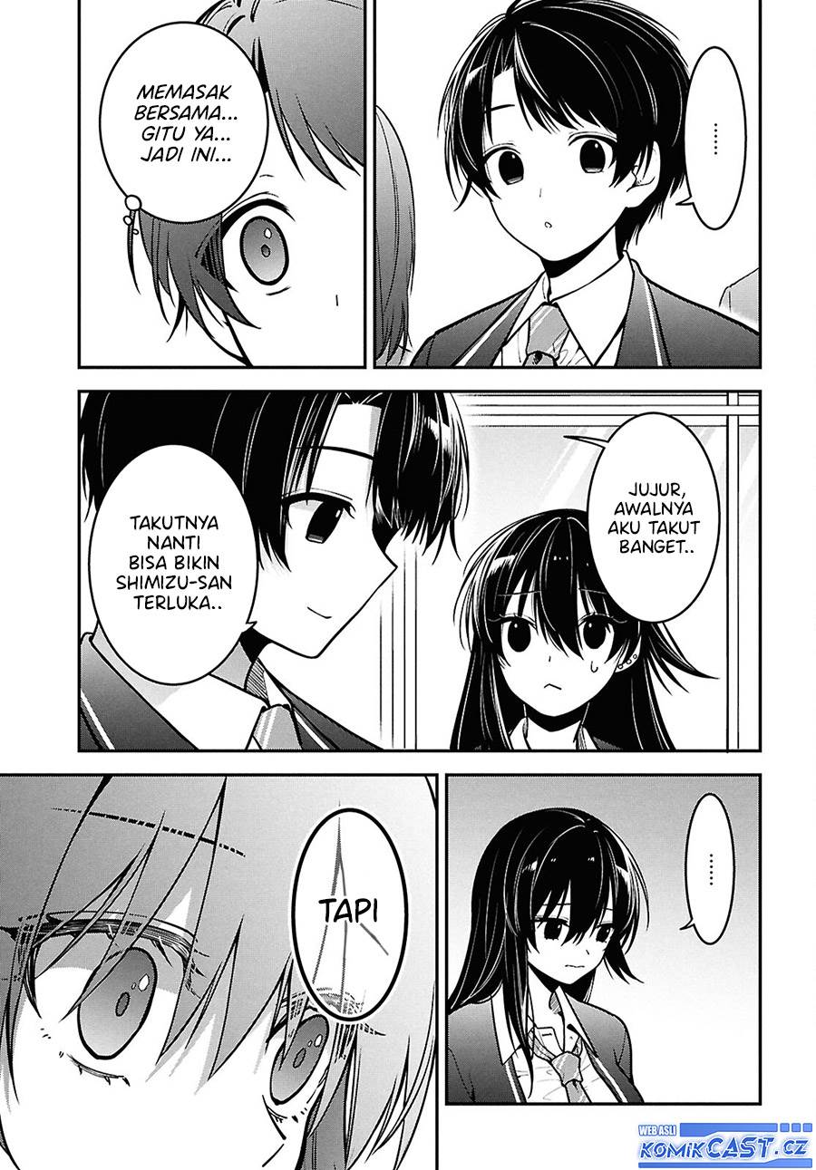 Tonari no Seki no Yankee Shimizu-san ga Kami o Kuroku Sometekita Chap 2 - Next Chap 3