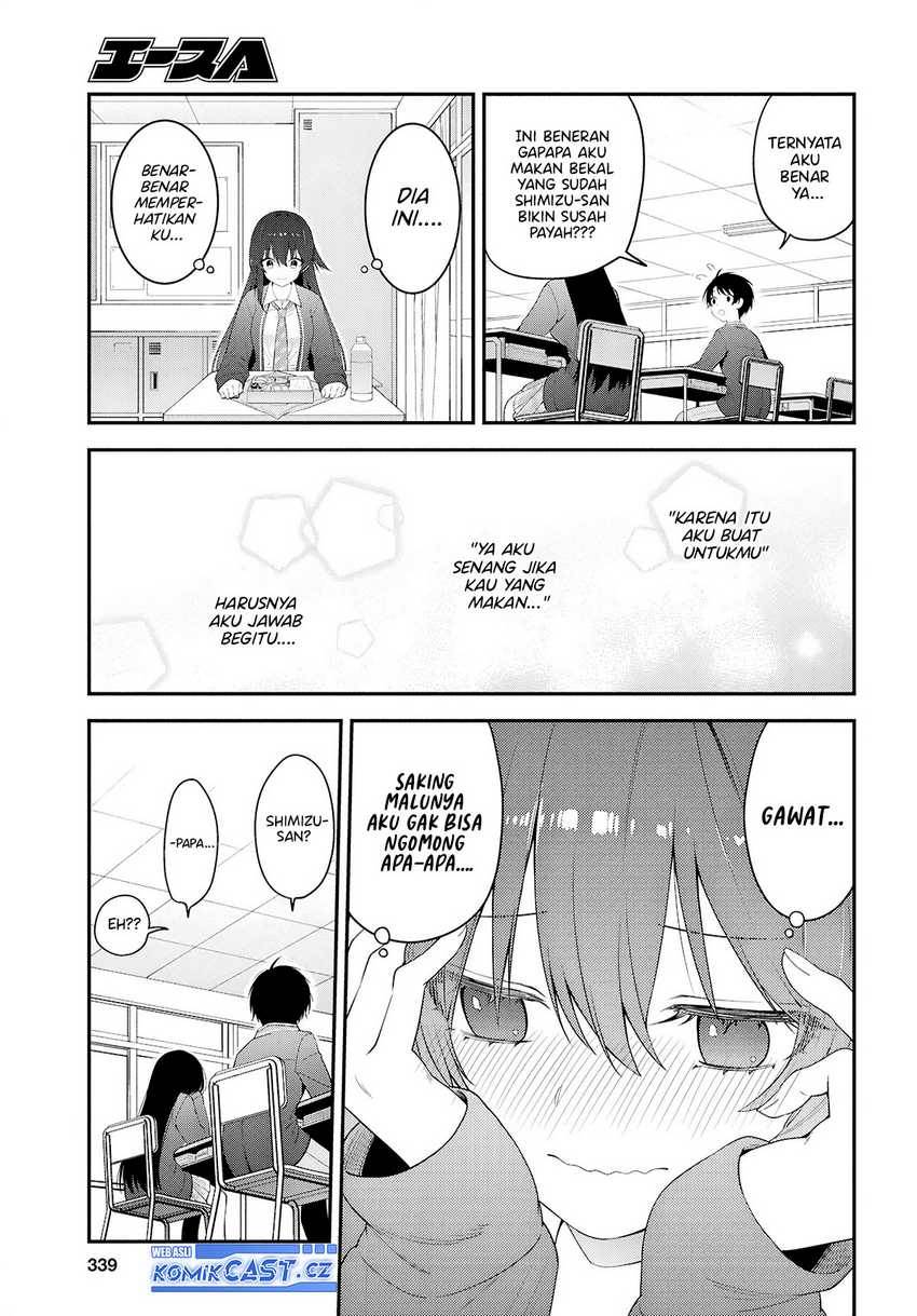 Tonari no Seki no Yankee Shimizu-san ga Kami o Kuroku Sometekita Chap 3 - Next Chap 4