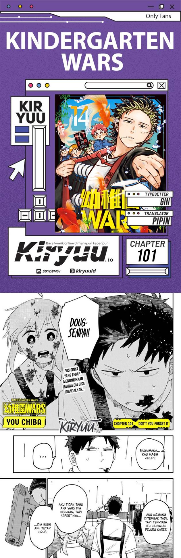 Youchien Wars Chap 101 - Next Chap 102