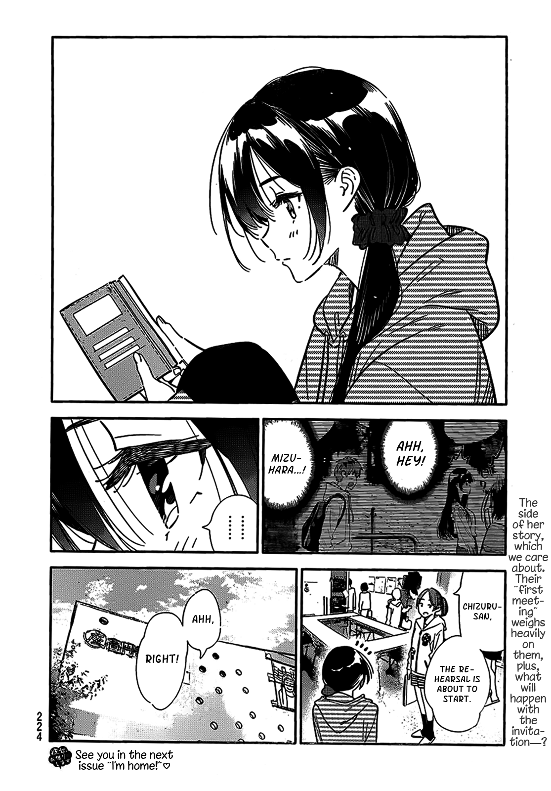 Kanojo, Okarishimasu Chap 314 - Next Chap 315