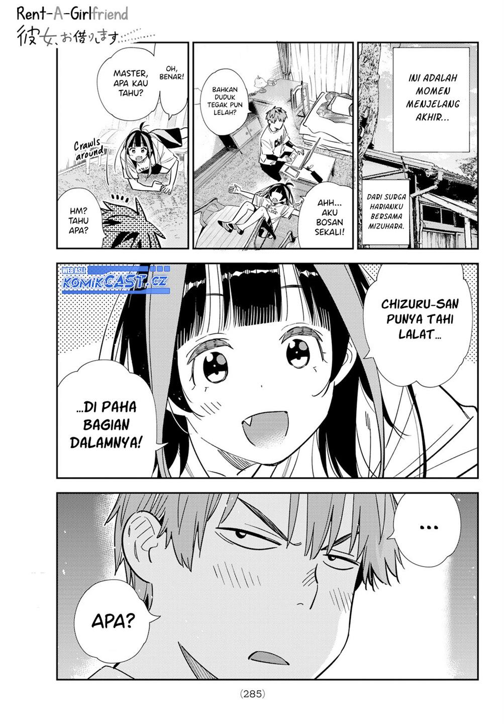 Kanojo, Okarishimasu Chap 318 - Next Chap 319