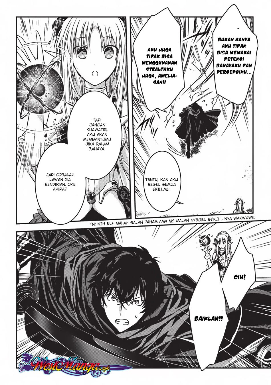 Assassin de Aru Ore no Sutetasu ga Yuusha Yori mo Akiraka ni Tsuyoi Nodaga Chap 9.2 - Next Chap 10.2