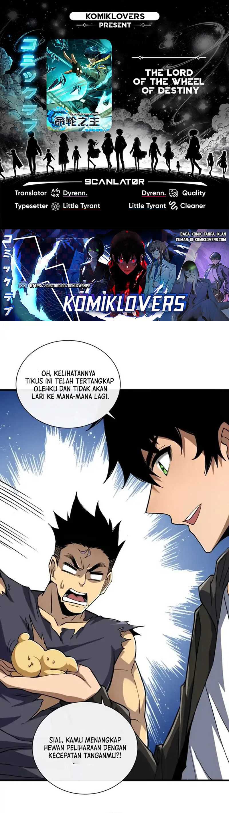 The Lord of the Wheel of Destiny Chap 15 - Next Chap 16