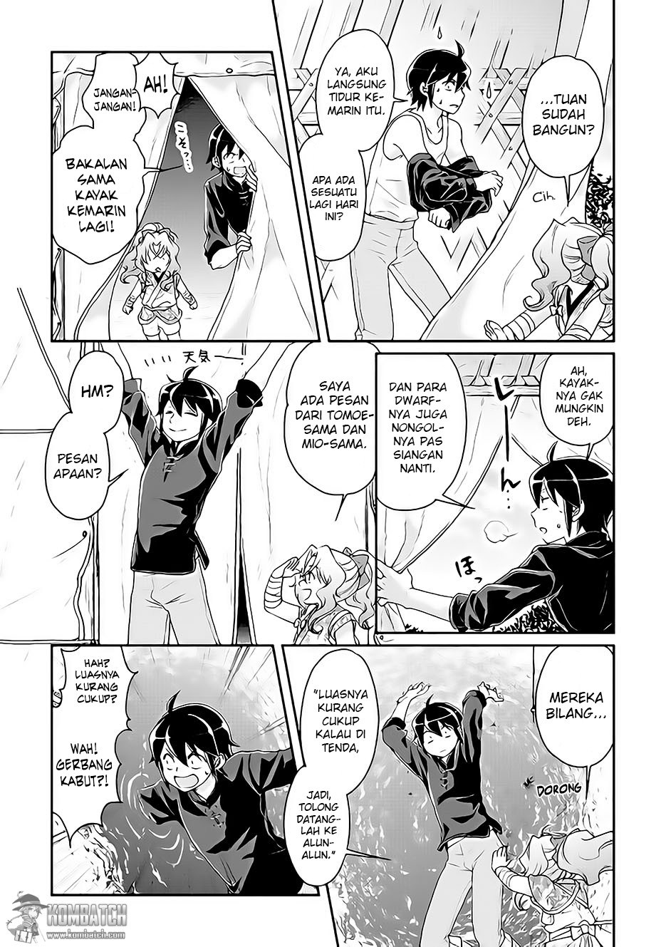 Tsuki ga Michibiku Isekai Douchuu Chap 9 - Next Chap 10