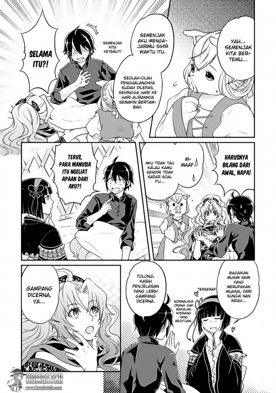 Tsuki ga Michibiku Isekai Douchuu Chap 10 - Next Chap 11