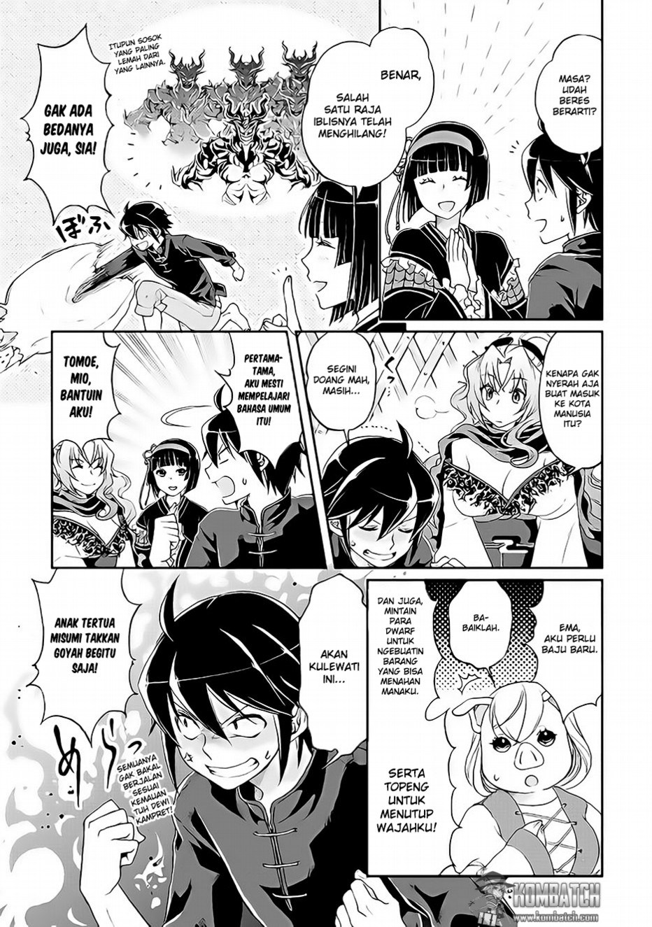 Tsuki ga Michibiku Isekai Douchuu Chap 10 - Next Chap 11