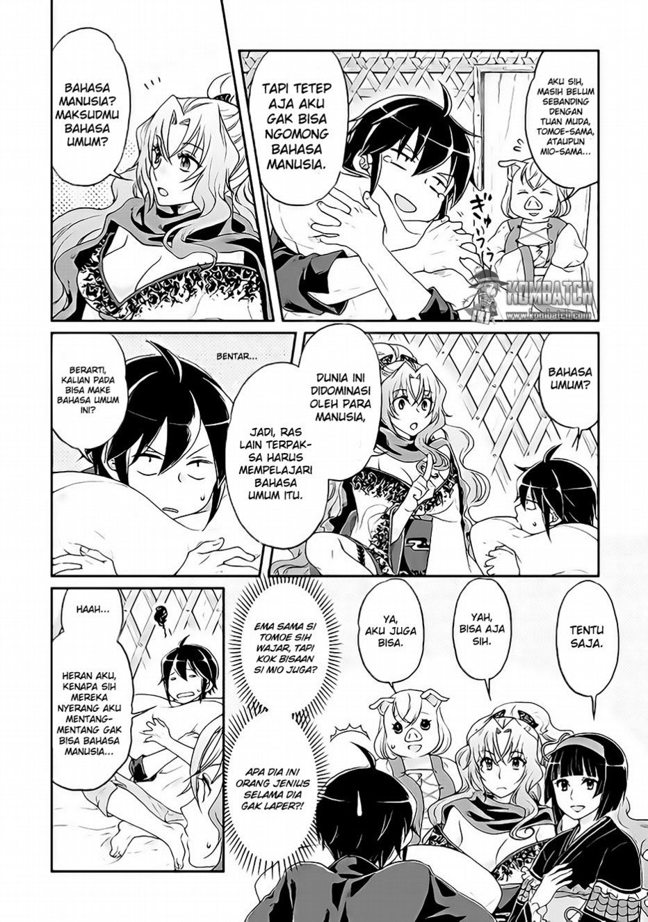 Tsuki ga Michibiku Isekai Douchuu Chap 10 - Next Chap 11