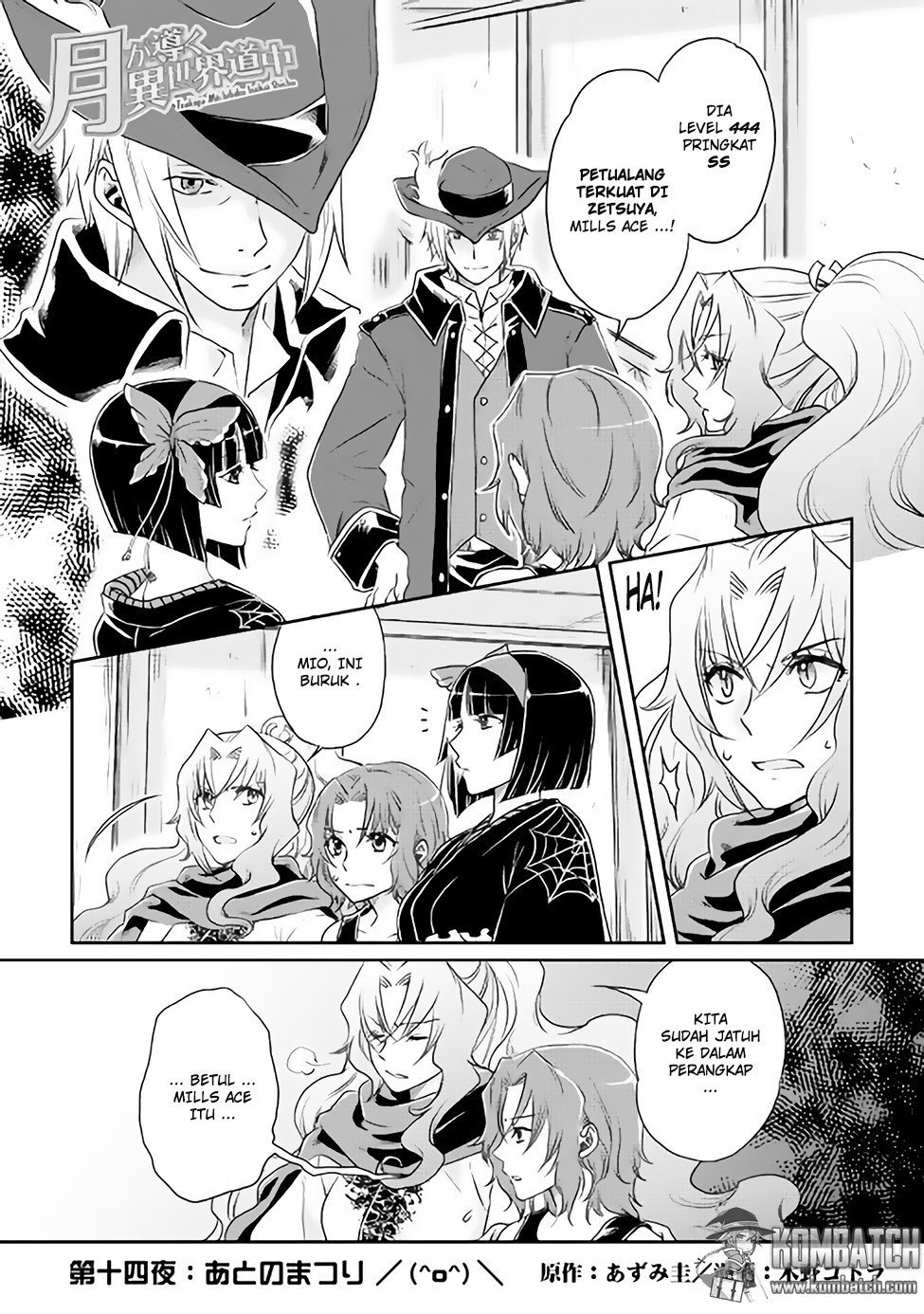 Tsuki ga Michibiku Isekai Douchuu Chap 14 - Next Chap 15
