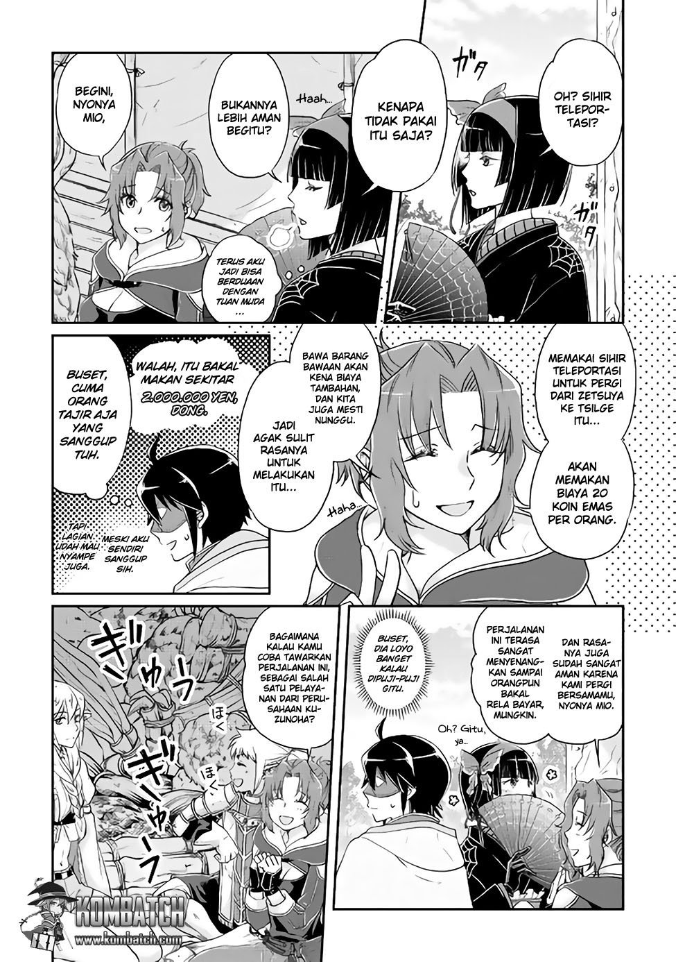 Tsuki ga Michibiku Isekai Douchuu Chap 15 - Next Chap 16