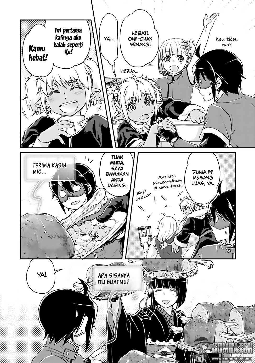 Tsuki ga Michibiku Isekai Douchuu Chap 16 - Next Chap 17