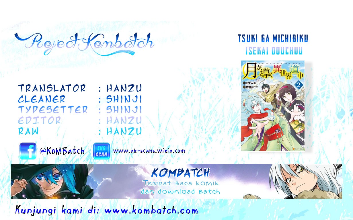 Tsuki ga Michibiku Isekai Douchuu Chap 16 - Next Chap 17