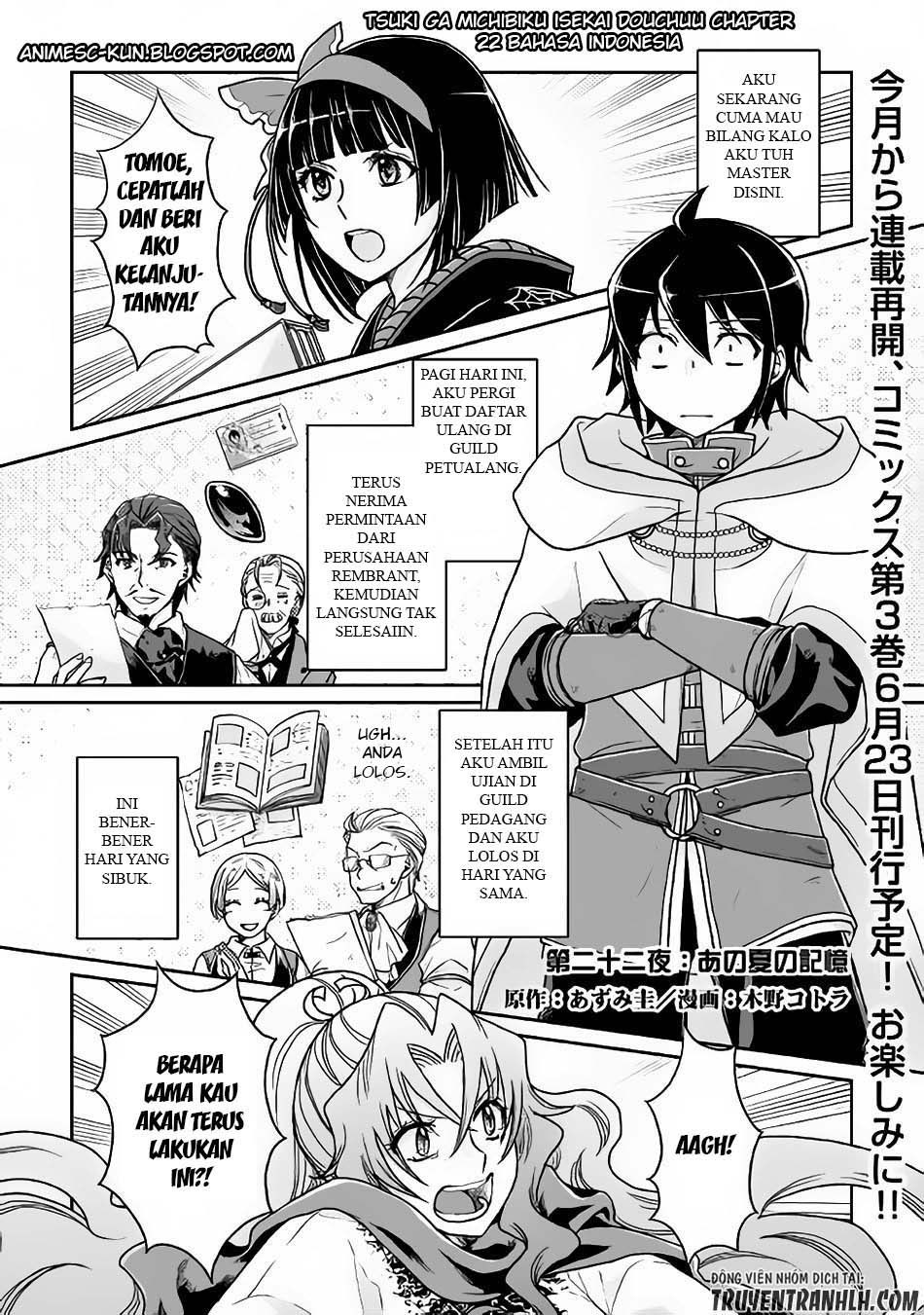 Tsuki ga Michibiku Isekai Douchuu Chap 22 - Next Chap 23