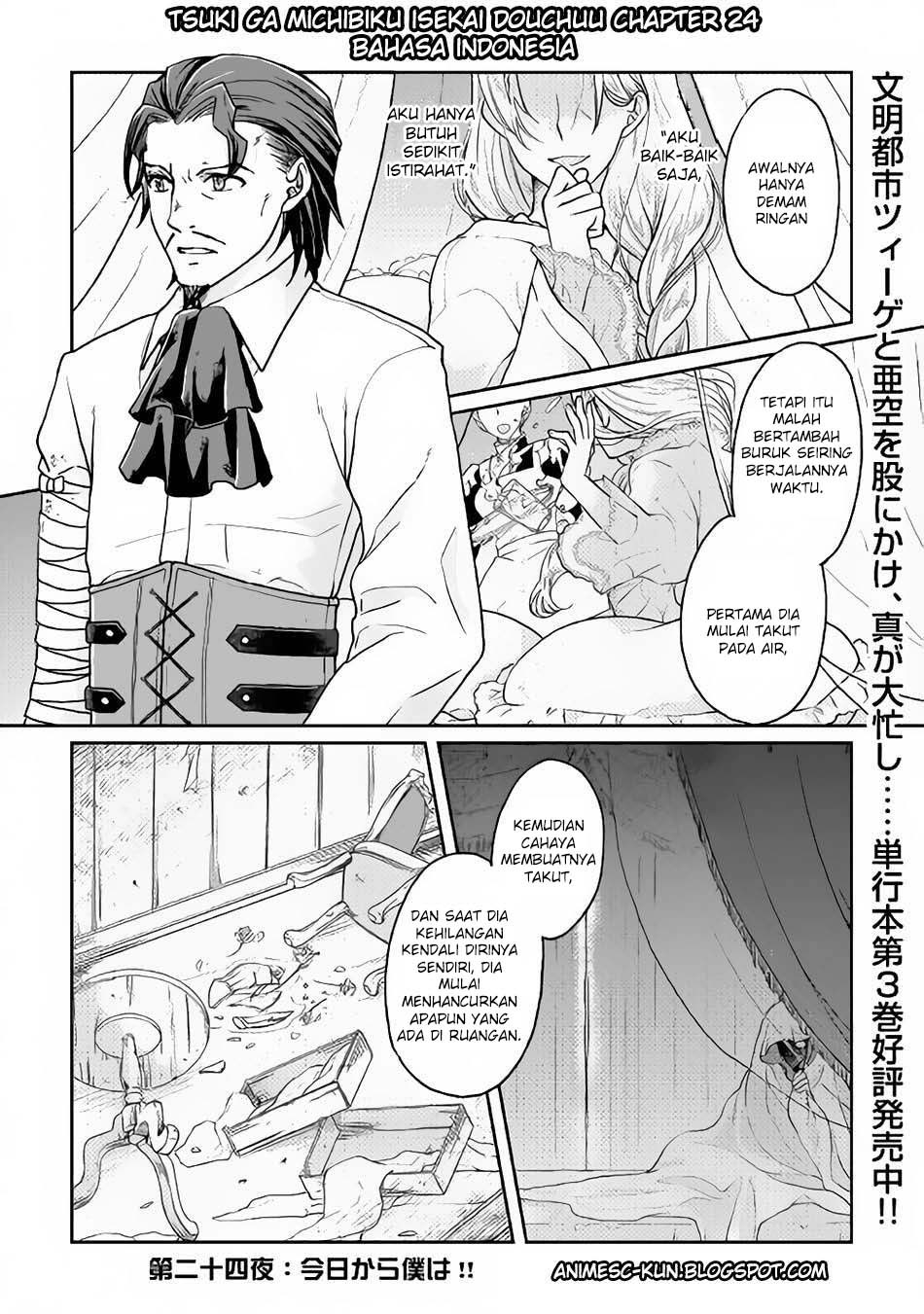 Tsuki ga Michibiku Isekai Douchuu Chap 24 - Next Chap 25