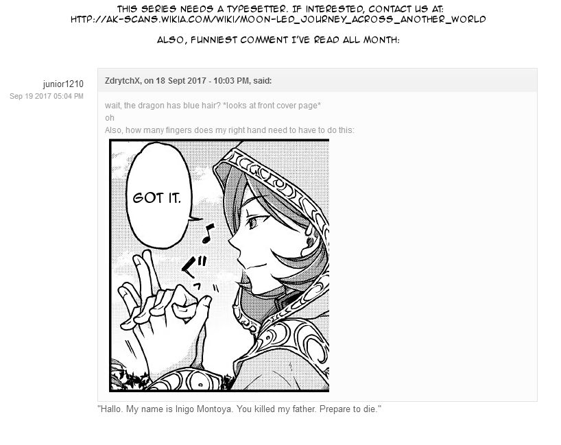 Tsuki ga Michibiku Isekai Douchuu Chap 26 - Next Chap 27