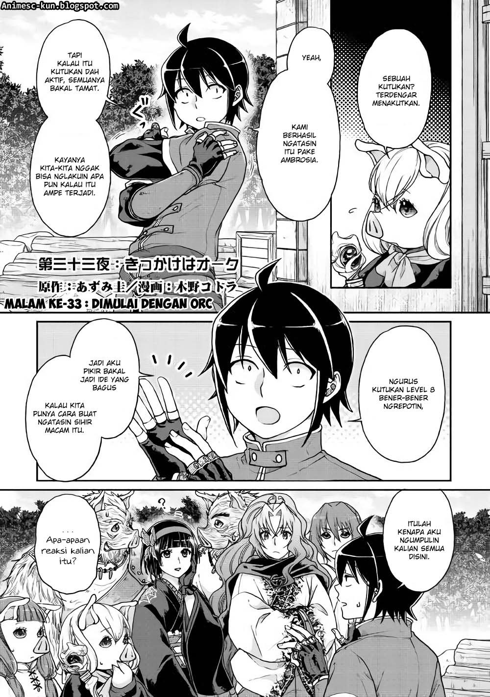 Tsuki ga Michibiku Isekai Douchuu Chap 33 - Next Chap 34